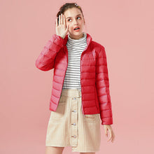 Load image into Gallery viewer, SEMIR 2019 Down Winter Jacket Women Cotton Short Jackets New Down Padded Hooded Warm Autumn Slim Coat Female Casual Tops