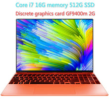 Load image into Gallery viewer, Gaming Laptop Core I7 Geforce940m 16G RAM 512G SSD Laptop 15.6 Laptop Gaming Computer Laptop Business Office Lightweight