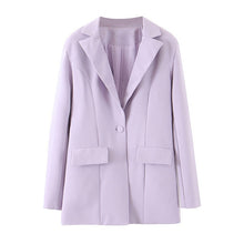 Load image into Gallery viewer, Fashion Three Piece Set Women High Street Solid 3 Piece Set Tops And Shorts Casual Suit Blazer With Sexy Camisole Chic Short