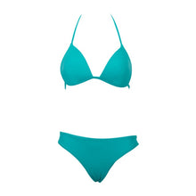 Load image into Gallery viewer, ENXANETA Push Up Bikini con lentejuelas de cintura alta conjunto de Bikini brasileño Sexy Micro de talla grande Tanga de Bikini traje de baño mujeres trajes de baño