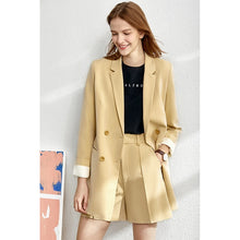Load image into Gallery viewer, Amii Minimalism suit set women 2020 spring new Solid suits &blazer , suit vest , high waist suit pants suit for women 12060909