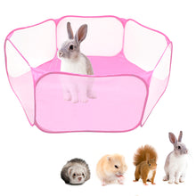 Load image into Gallery viewer, TINGHAO Pet Playpen Portable Pop Open Indoor/Outdoor Small Animal Cage Tent Fence For Hamster Chinchillas And Guinea-Pigs
