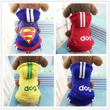 Load image into Gallery viewer, Fall and winter clothes Teddy poodle sweater vest pet clothes dog coat with cartoon &amp; animals pattern
