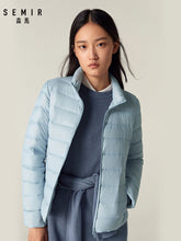 Load image into Gallery viewer, SEMIR 2019 Down Winter Jacket Women Cotton Short Jackets New Down Padded Hooded Warm Autumn Slim Coat Female Casual Tops
