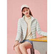 Load image into Gallery viewer, SEMIR 2019 Down Winter Jacket Women Cotton Short Jackets New Down Padded Hooded Warm Autumn Slim Coat Female Casual Tops
