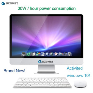 18.5 Inch All In One Pc Windows 10 Computer Intel I3 I5 Core Wifi Desktop Pc Lcd Screen with Keyboard Mouse