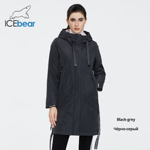 Load image into Gallery viewer, ICEbear 2020 Women spring jacket women coat with a hood casual wear quality coats brand clothing GWC20035I
