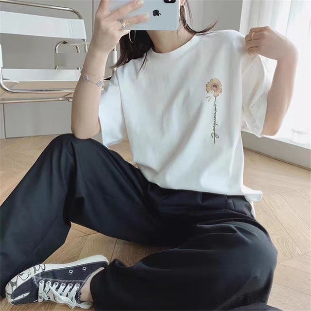Oversized jacquemus embroidery T shirts Men Women 1:1 Best Quality Casaul Top Tee jacquemus T-Shirts